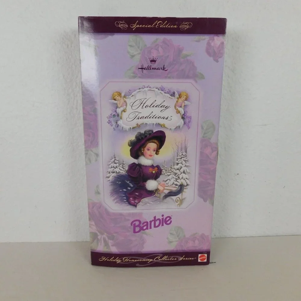 Barbie Holiday Traditions Doll Hallmark Holiday Homecoming Collectors #17094 NIB - Picture 4 of 9